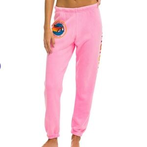 Aviator Nation Pink Sweatpants